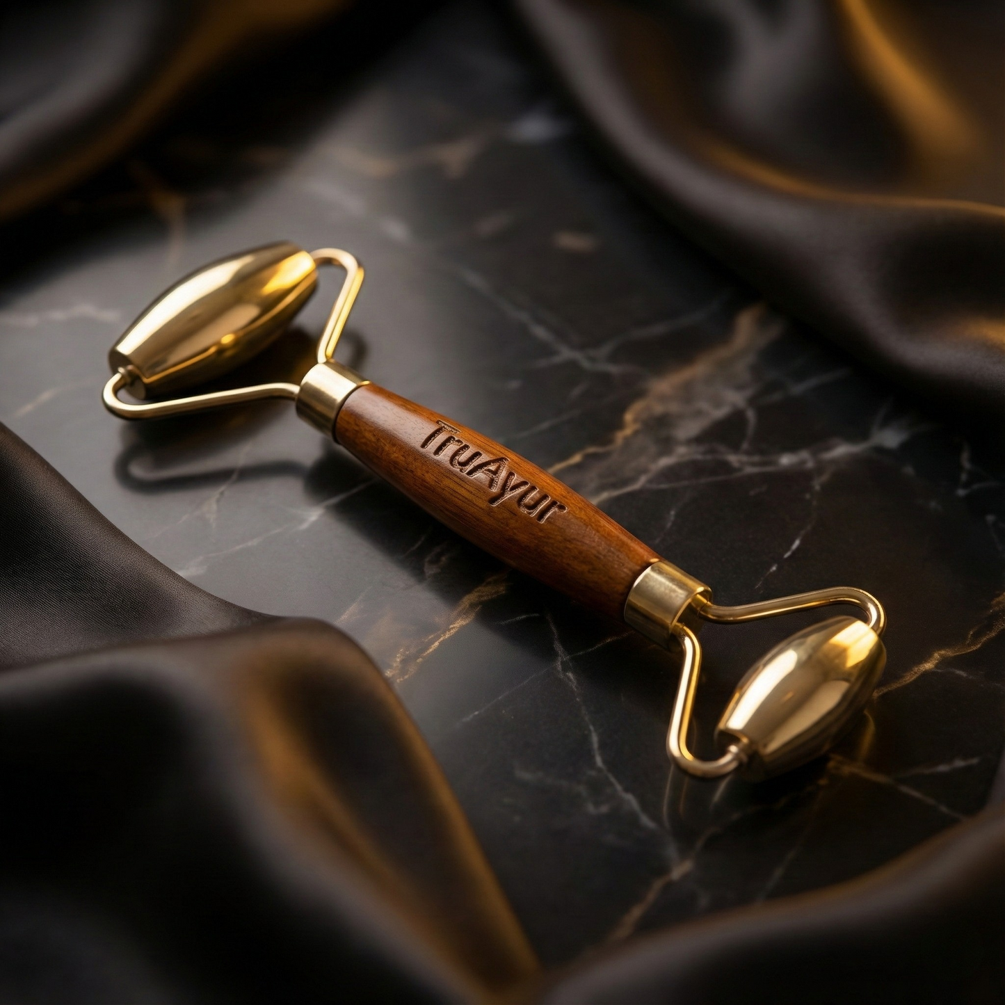 Kansa Face Roller: Oude Ayurvedische Marma-massagegereedschap voor een jeugdige, evenwichtige huid