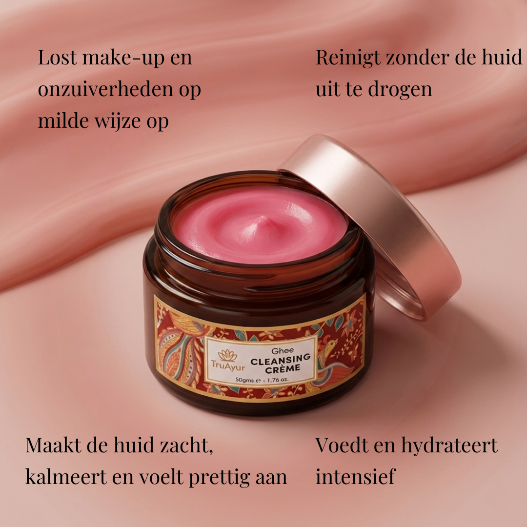 Een stralende huid in een handomdraai - Ghee verhelderende en reinigende gezichtscrème