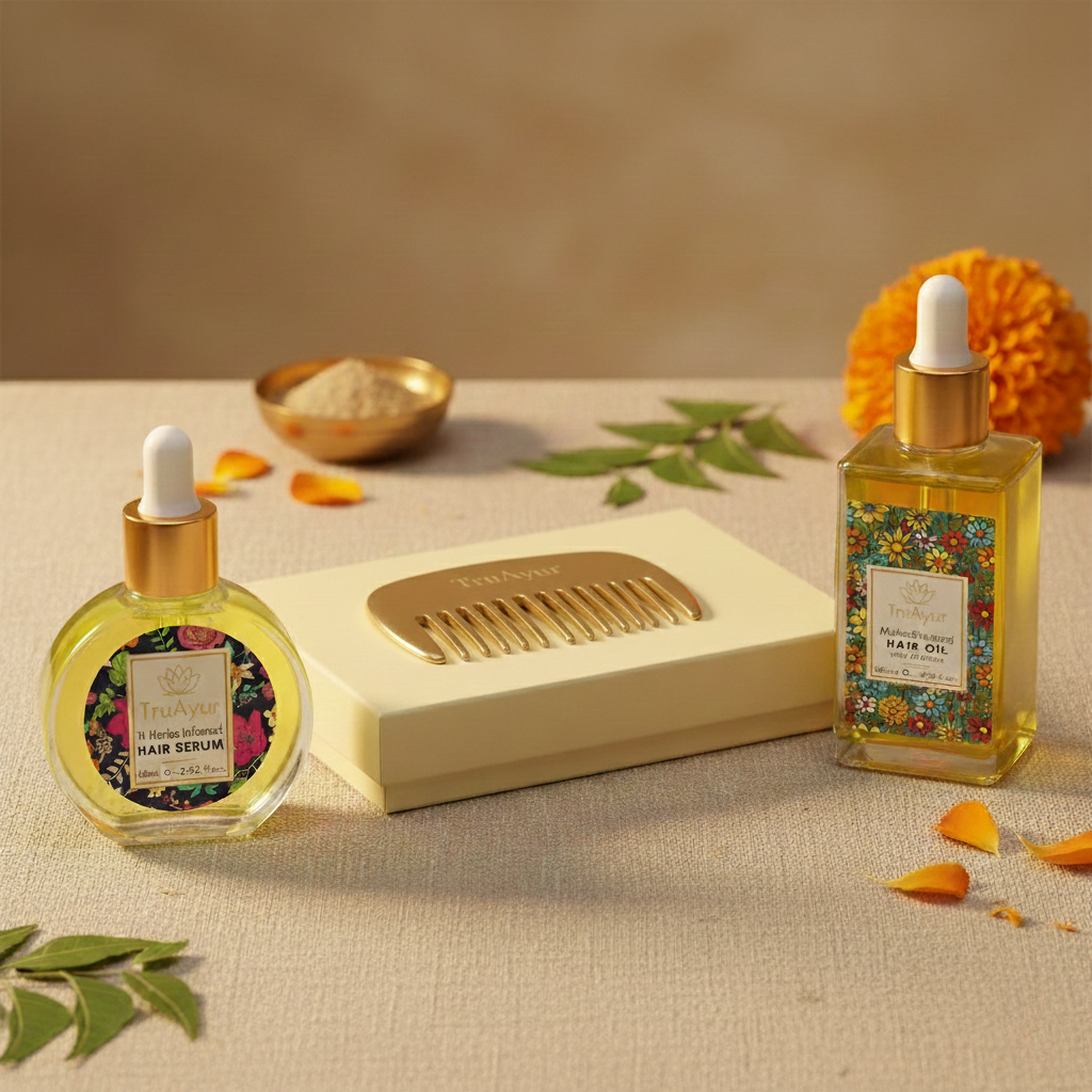 Kansa Haarkam – Ayurvedische Ontgifting voor de Hoofdhuid en Gezond haar