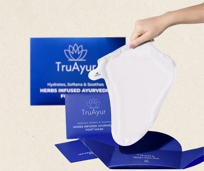 Ayurvedische voetmasker met kruiden (verpakking van 2)
