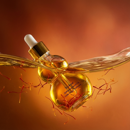 Zafferano Gezichtsolie met pure saffraanstrengen voor een stralende, gladde en verjongde huid