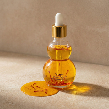 Zafferano Gezichtsolie met pure saffraanstrengen voor een stralende, gladde en verjongde huid