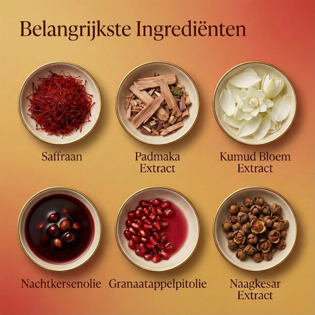 Zafferano Gezichtsolie met pure saffraanstrengen voor een stralende, gladde en verjongde huid