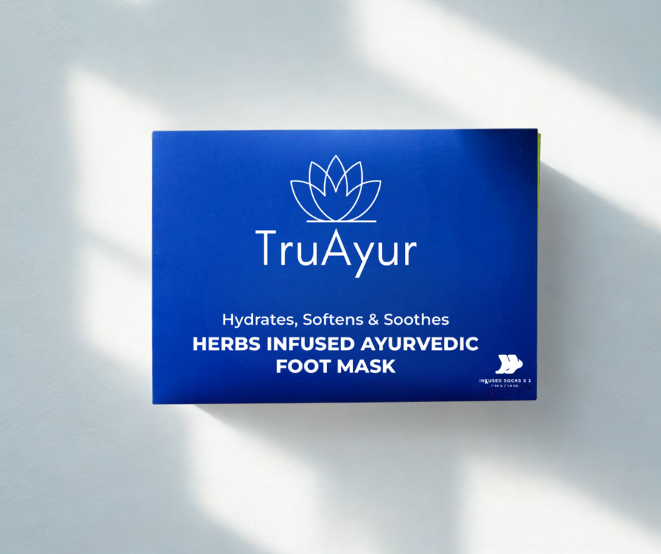 Ayurvedische voetmasker met kruiden (verpakking van 2)