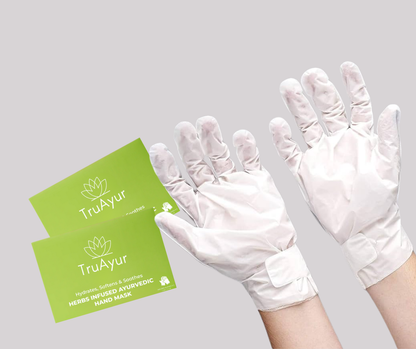 Ayurvedische kruidenhandmasker (verpakking van 2)