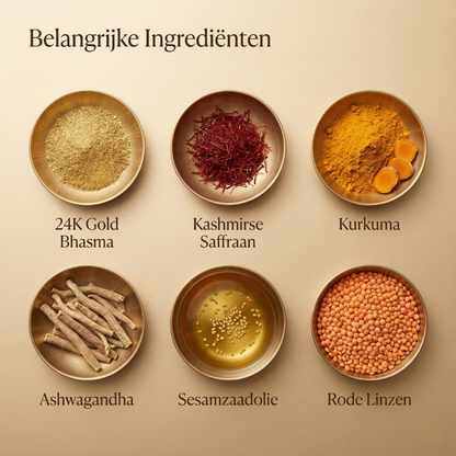 16 Kruiden Verrijkte Lichaamsolie voor Een Droge en Verouderde Huid