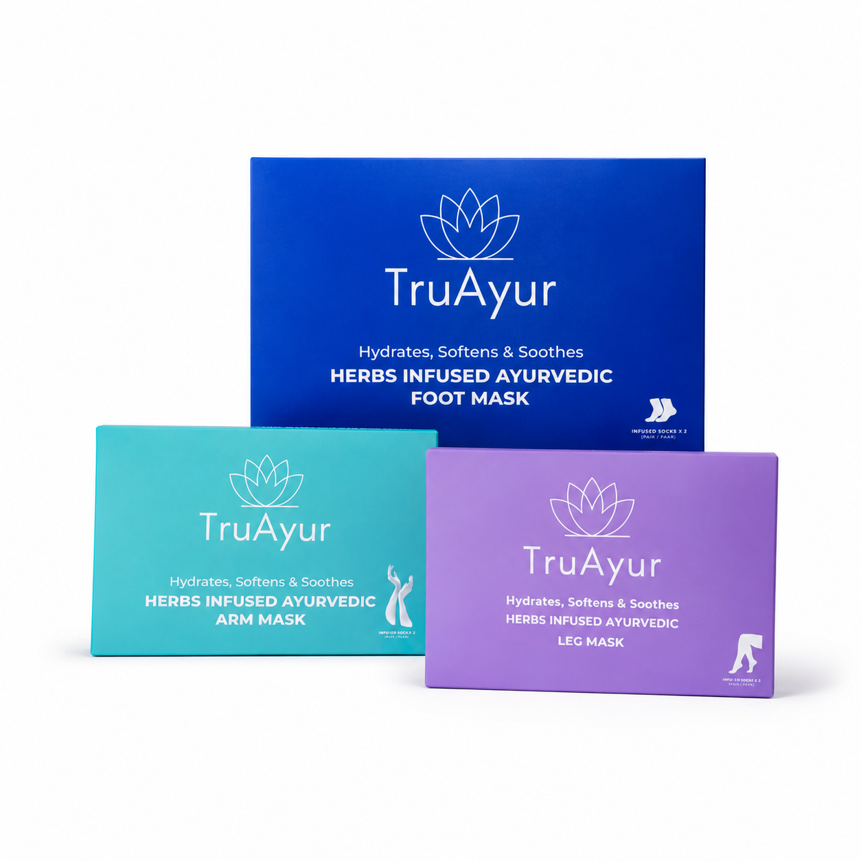 De Ayurvedische Kruidenmaskerset voor Voeten, Armen en Benen