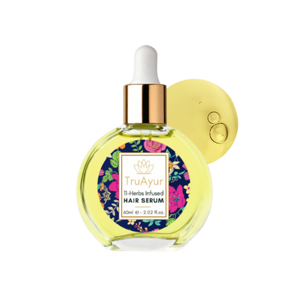 Combinatie van haarhydratatie (haarshampoo en haarserum)