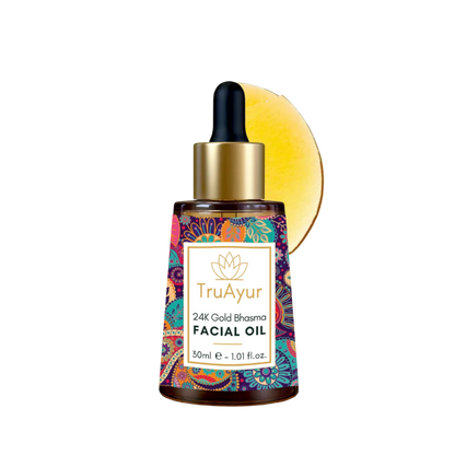 24K gouden helderheid combo (combinatie gezichtsolie en 24K gouden lichaamsolie)