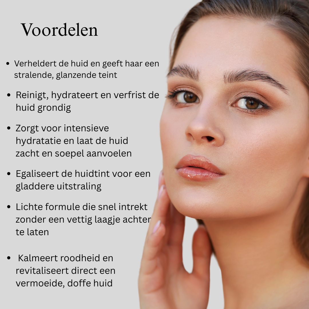 Duo voor een frisse huid met saffraan uit Kasjmir en Mulethi (gezichtsreiniger en Aloe Fresh-gel)