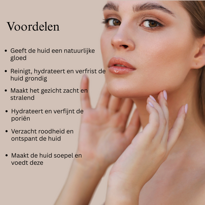 Ayurvedische gezichtsreiniger met Mulethi en Saffraan