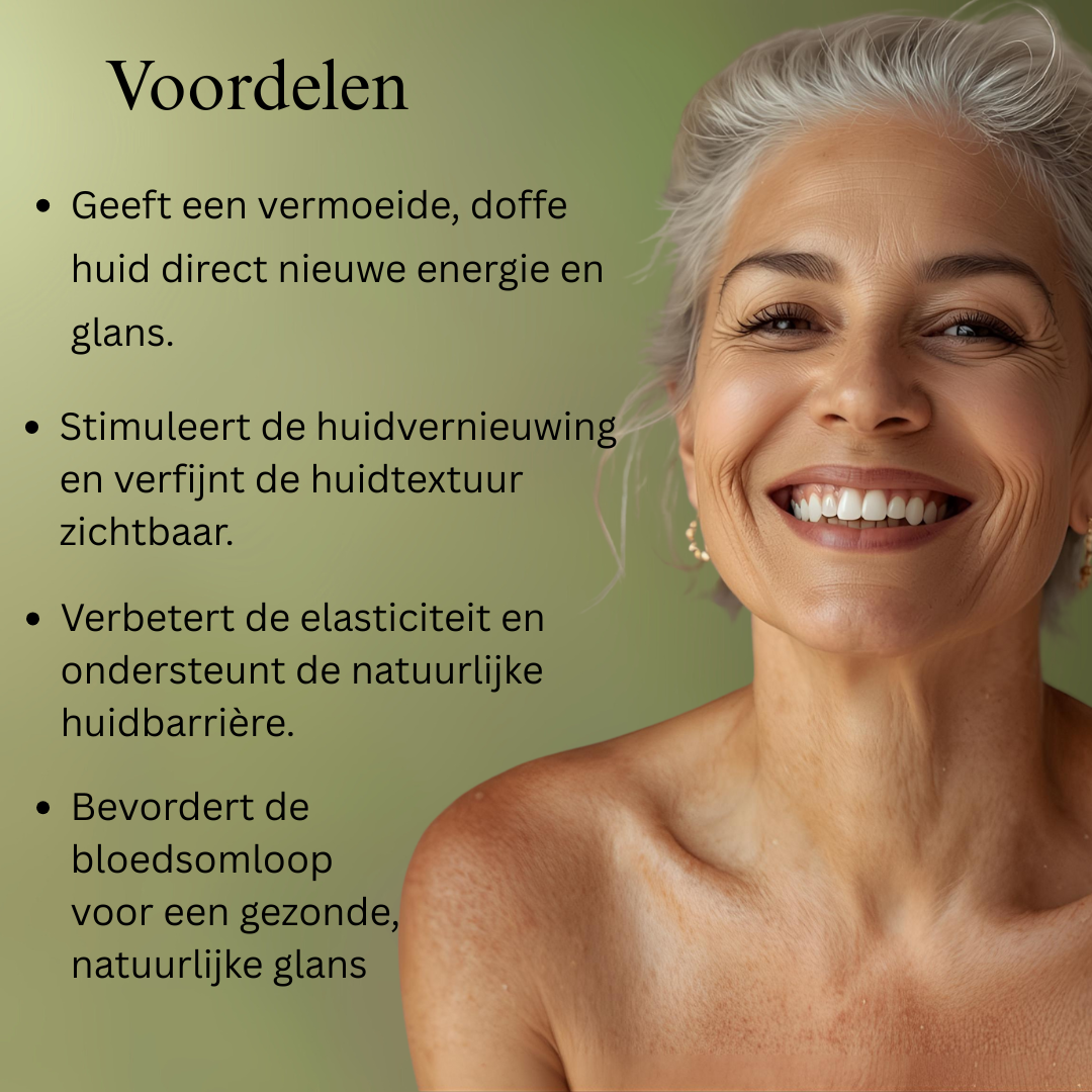 Matcha en avocado bodyscrub voor diepe hydratatie en voeding