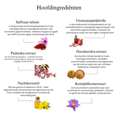 Zafferano Gezichtsolie met pure saffraanstrengen voor een stralende, gladde en verjongde huid