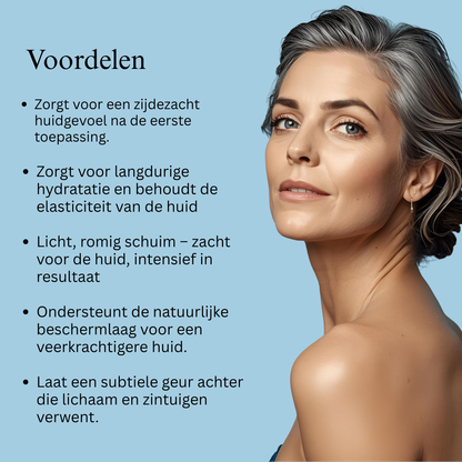 Zijdezachte douchegel