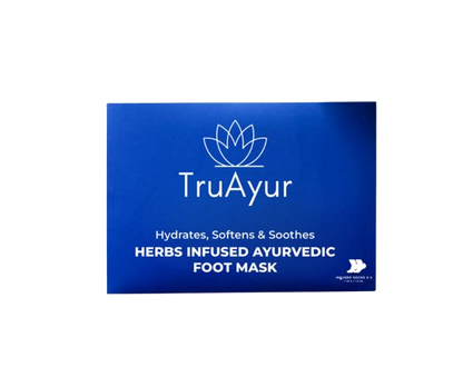 Ayurvedische voetmasker met kruiden (verpakking van 2)