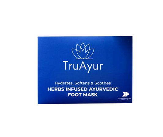 Ayurvedische voetmasker met kruiden (verpakking van 2)