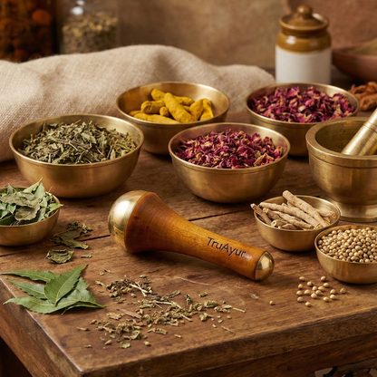 Kansa-staaf voor gezichts- en lichaamsmassage