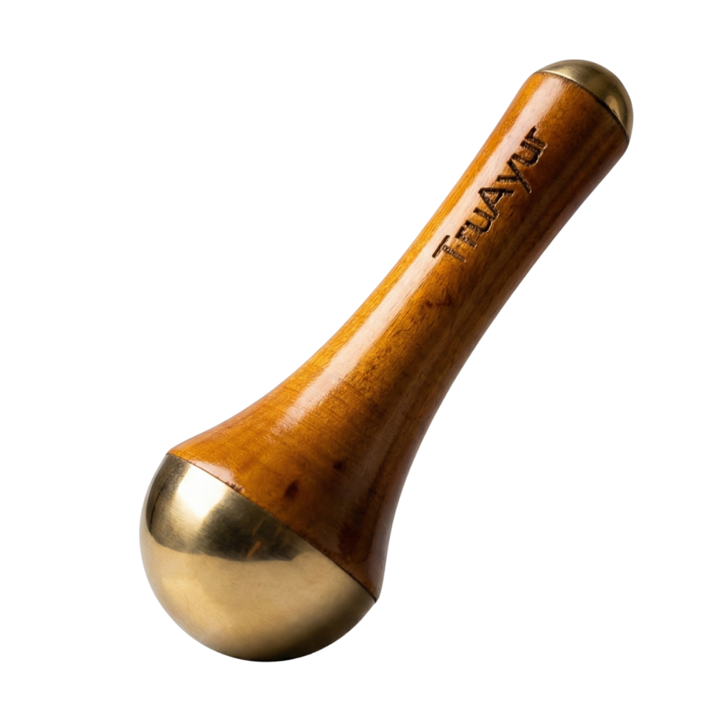 Kansa-staaf voor gezichts- en lichaamsmassage