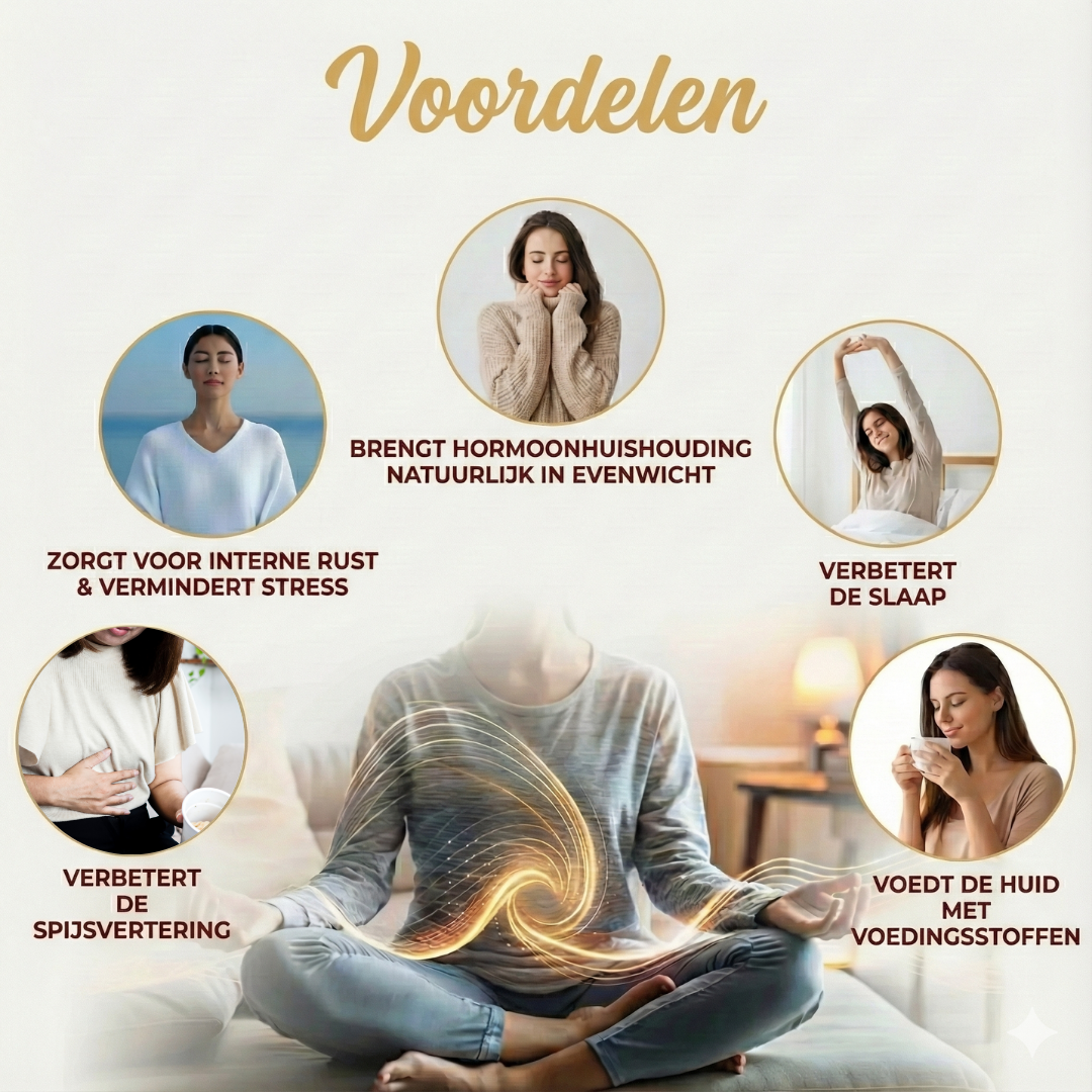 10 kruiden Navelolie voor Hormonale Balans, Betere Slaap en De Balans van Een Slappe, Droge en Gerimpelde Huid