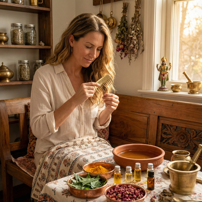 Kansa Haarkam – Ayurvedische Ontgifting voor de Hoofdhuid en Gezond haar